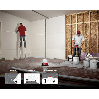 Milwaukee 2145-20 M18â„¢ RADIUSâ„¢ Foco LED Compacto para Obra