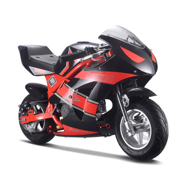 MotoTec GT 49CC 2-Stroke Premium Air Cooled Gas Pocket Bike (SAK68947)