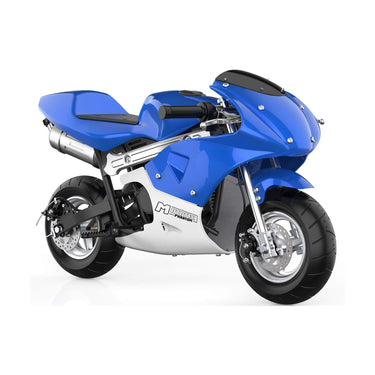MotoTec Phantom 49 cc, moto de bolsillo de dos tiempos a gasolina (SAK13859)