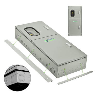 Interruptor de transferencia automático Nature's Generator de 125 A, montaje empotrado