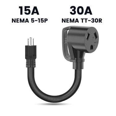 Adaptador reductor de 30 A a 15 A de Nature's Generator