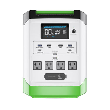 High Capacity Lithium 1800 Solar Generator and Transfer Switch