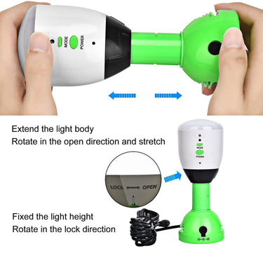 Luz de alimentación Nature's Generator de 400 lúmenes