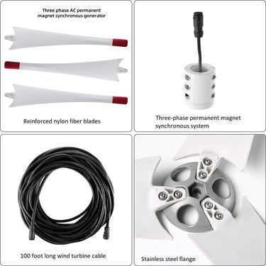 Nature's Generator 350W Wind Turbine