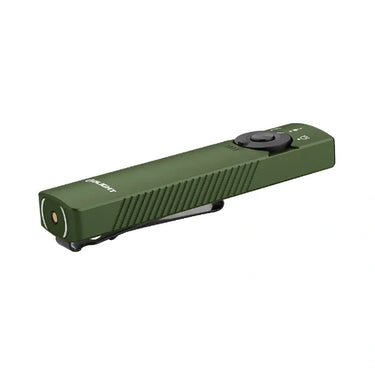 OLIGHT ARKFELDPRO3RODGV3 Linterna EDC plana Arkfeld Pro con luz LED, UV y láser - Verde OD