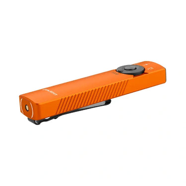 OLIGHT ARKFELDPRO3ROGV3 Arkfeld Pro Linterna Plana EDC con Luz LED UV y Láser - Naranja