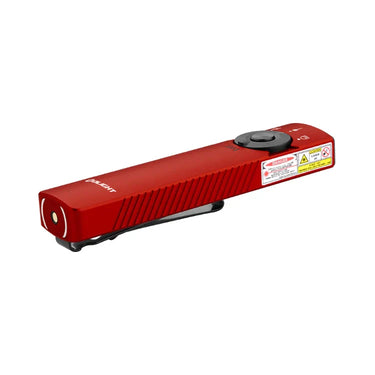 OLIGHT ARKFELDPRO3RRDCWV3RGL Linterna EDC plana Arkfeld Pro con luz LED, UV y láser - Roja