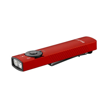 OLIGHT ARKFELDPRO3RRDCWV3RGL Linterna EDC plana Arkfeld Pro con luz LED, UV y láser - Roja