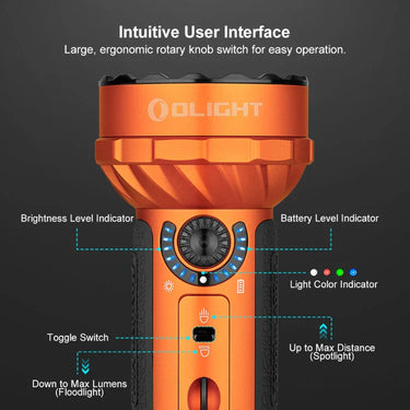 OLIGHT MARAUDERMINIOG Marauder Mini Linterna LED potente con RGB - Naranja