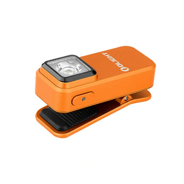 OLIGHT OCLIPOG Oclip Clip Light con luz blanca y roja - Naranja