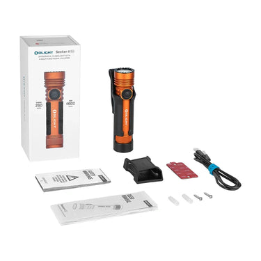 Linterna de alta potencia OLIGHT SEEKER4PROOG Seeker 4 Pro - Naranja CW (5700~7000K)