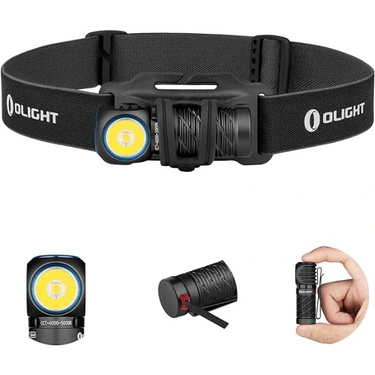 OLIGHT PERUN2MINIBKCW Linterna frontal recargable LED Perun 2 Mini