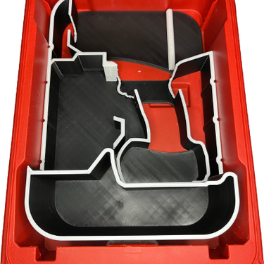 Packout Insert for M18 High-Torque Impact Wrench 2967 w/ Boot (MHTw)