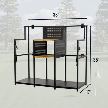 Soporte de pared para golf Pinehurst | Doble