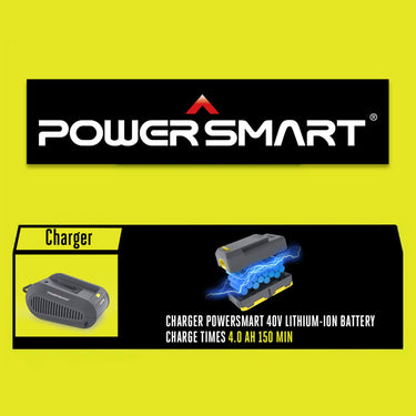 300W 40V Battery Power Inverter with 2x 4.0Ah Battery and Charger DB9801B