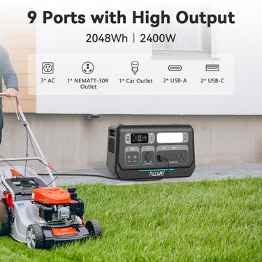 ALLWEI PPS2400+2* B200 PRO | Batería de respaldo para el hogar de hasta 6 kWh