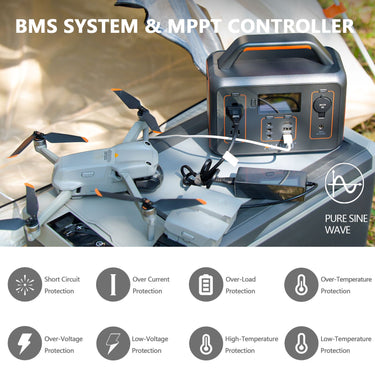 Estación de energía portátil ALLWEI PPS300 - 300 W | 280 Wh