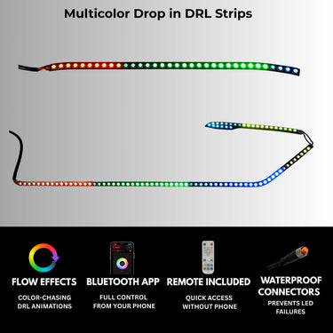 Kia K5 Flow Multicolor DRL Boards (2025-2026)