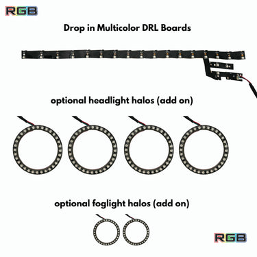 Lexus IS Multicolor Flow Series DRL Boards (2014-2020)