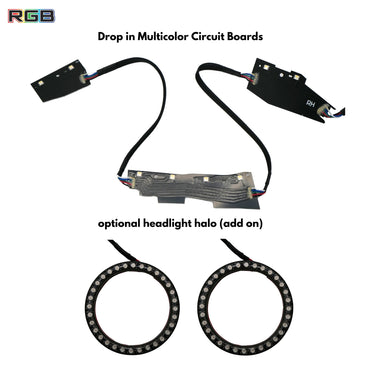 Chevrolet Camaro Flow Series Multicolor DRL Boards (2016-2018)