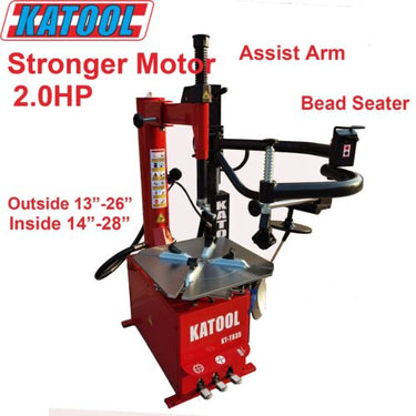 KATOOL KT-T835 Tire Changer & KT-B750 Wheel Balancer Combo — KATOOL KT-T835 Tire Changer & KT-B750 Wheel Balancer Combo and Motorcycle Adapter Kit (KT-MC1 + KT-MC2 Combo)