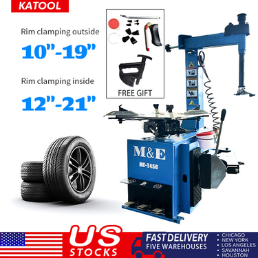 M&E ME-T450 & ME-B600 Tire Changer and Wheel Balancer Combo