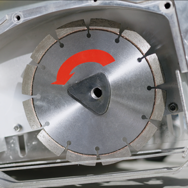 6" XP Red Series Diamond Premium Hard Concrete Saw Blade