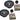 Audio Legion CMPG65 320 Watt 2-Way Golden Component Speakers Set