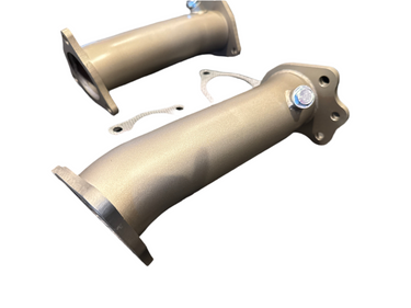 SPDZ1 2020+ C8 Chevrolet Corvette High Flow Downpipes With Heat Shields 3" 6.2L LT2 Version 2