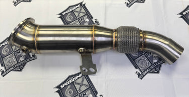 SPDZ1 B58 Toyota Supra/BMW True 4.5" Catless Downpipe