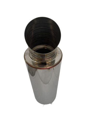 Silenciador de carrera SPDZ1 LTR - Entrada de 3", Salida de 4"