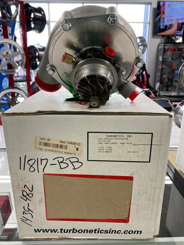 Turbonetics TNX-30/60 Rodamiento de bolas doble con carcasa de turbina T3 11817-BB