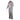 Chaqueta antipolvo MOTORFIST para mujer XL gris/rosa MF19A-J63-GRP-L