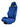 SPDZ1 Blast Blue Suede Racing Seats Reclinable