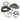 AUTOMETER STREET DASH  BLK  0-8K RPM  (PSI  DEG. F  MPH) - ST8130-A