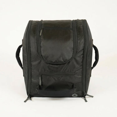 Mochila esencial de montaña para esquís, botas y casco