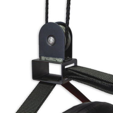 Elevador de techo para garaje con escalera | Soporta hasta 150 lb | Elevación de 10 pies