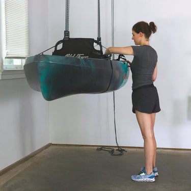 Elevador de kayak MaxAssist | Soporta hasta 150 lb | Elevación de hasta 18 pies