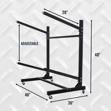 G-Watersport 2 niveles con ruedas | Un solo lado | Negro