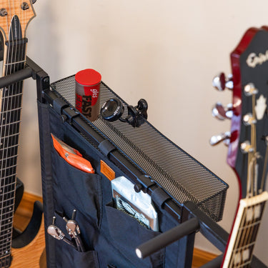 Soporte para guitarra Headliner de 10 ranuras | Negro