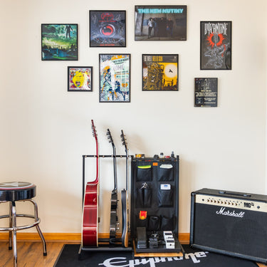 Soporte para guitarra The Opener de 5 ranuras | Negro