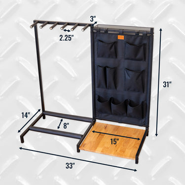 Soporte para guitarra The Opener de 5 ranuras | Negro