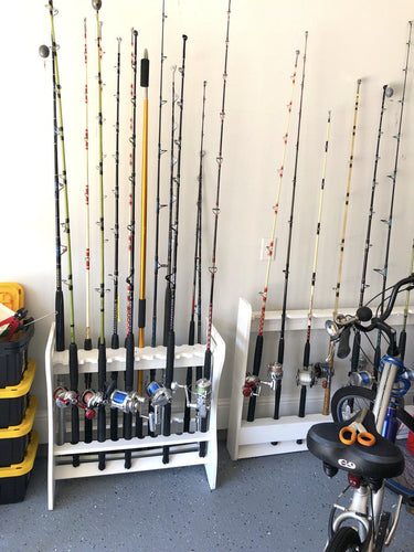 Soporte para cañas de pescar Marlin | Capacidad para hasta 24 cañas