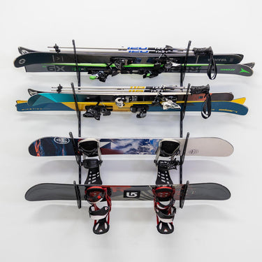 Almacenamiento para esquís y tablas de snowboard Jay Peak | XSR ajustable | 4 niveles