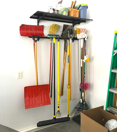 Estante sólido G-Tool | Sistema de almacenamiento de pared ajustable | Soporta 136 kg