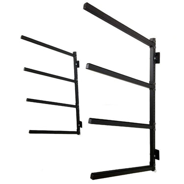 Almacenamiento de tablas de surf y SUP Kona | Estante ajustable para interiores | 4 niveles