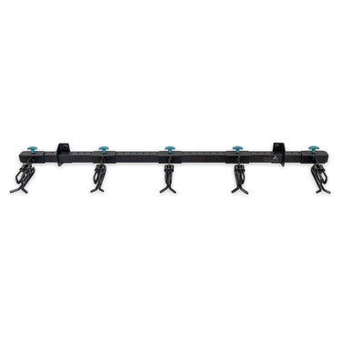 Portaesquís Lone Peak | Sistema de almacenamiento de pared ajustable | Capacidad para 5 pares de esquís