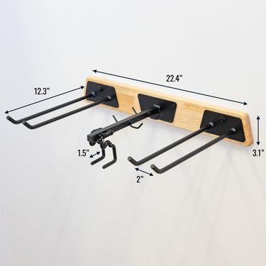 Organizador de herramientas de jardín Rockbridge | Capacidad para 125 lb