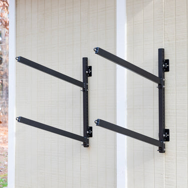 Almacenamiento de kayak Shenandoah | Soporte ajustable para exteriores | 2 niveles