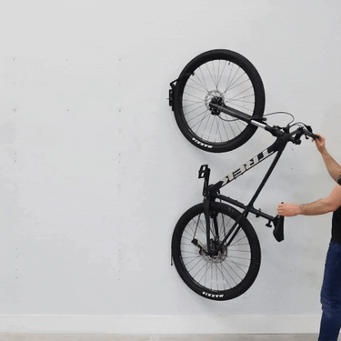 Soporte giratorio para bicicletas | 4 bicicletas | Gancho de pared para garaje